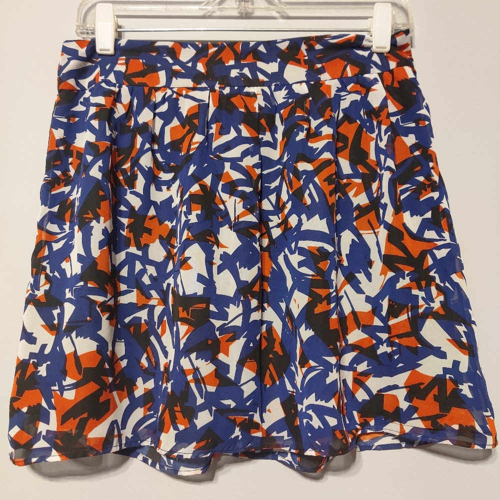 Gap Red White and Blue Mini Skirt